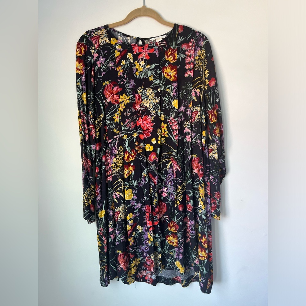 Floral Long Sleeve Dress